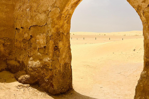 Campo e rovine del Sahara in Tunisia: avventura privata di 2 giorni nel deserto