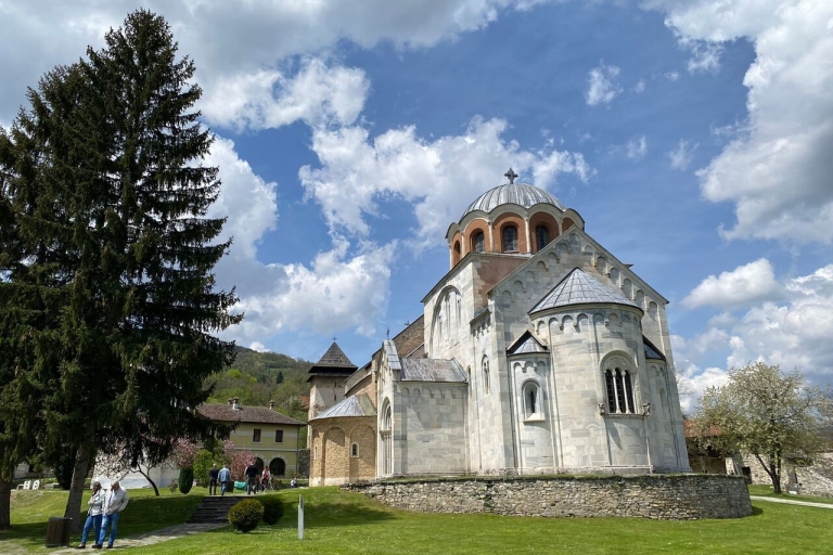 Z Belgradu: klasztor Studenica i klasztor Zica