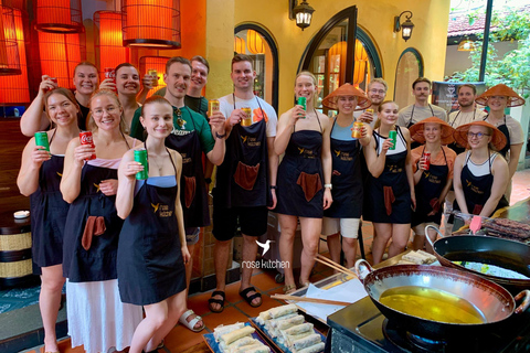 Hanoi Cooking Class: Pho/Bun Cha/Nem + Free Egg/ Salt Coffee
