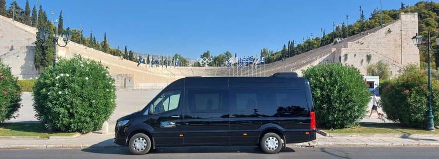 Aéroport d'Athènes : transfert privatif vers/depuis la ville (1 à 20 personnes)