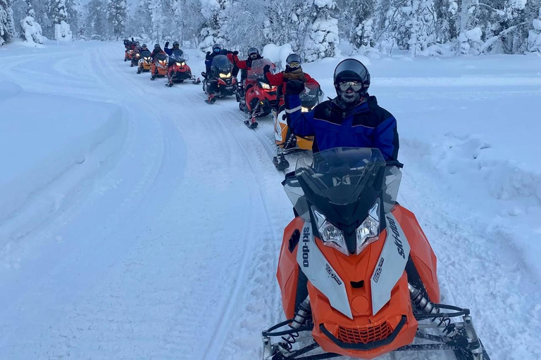 Pyhä: Forest Trails Snowmobile Safari Pyhätunturi: Forest Trails Snowmobile Safari