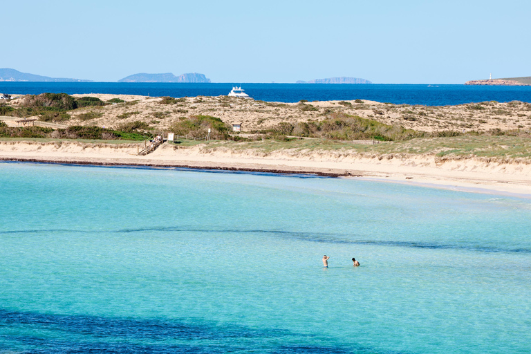 Ibiza: Formentera Boat Cruise, Bike Adventure & Sunset Party Ibiza: Formentera Boat Cruise, Formentera & Sunset Party