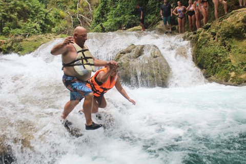 Dunn's River & Island Gully Falls/Blue Hole Tour From Ocho Rios Hotels & Port