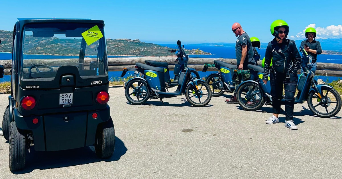 La Maddalena Electric Car Escooter and kayak Rental GetYourGuide