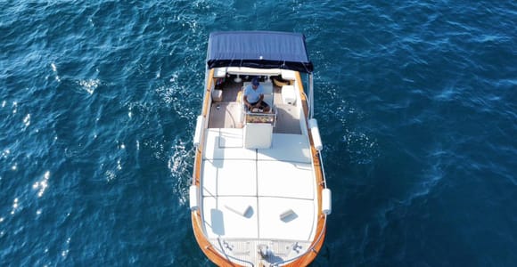 Island of Ischia: Private Full-Day Aprea 8,3m Boat Tour