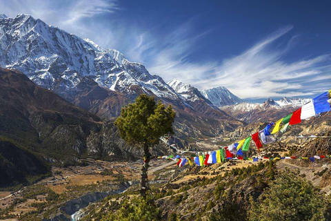 Annapurna Circuit Trek 10 dni z Katmandu lub Pokhary