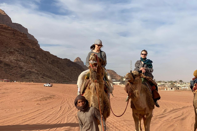 Wadi Rum:Half a Day Tour Jeep Safari Camel Rid Sandboarding Sunset Tour : Jeep _Caml Tour _Sandboarding