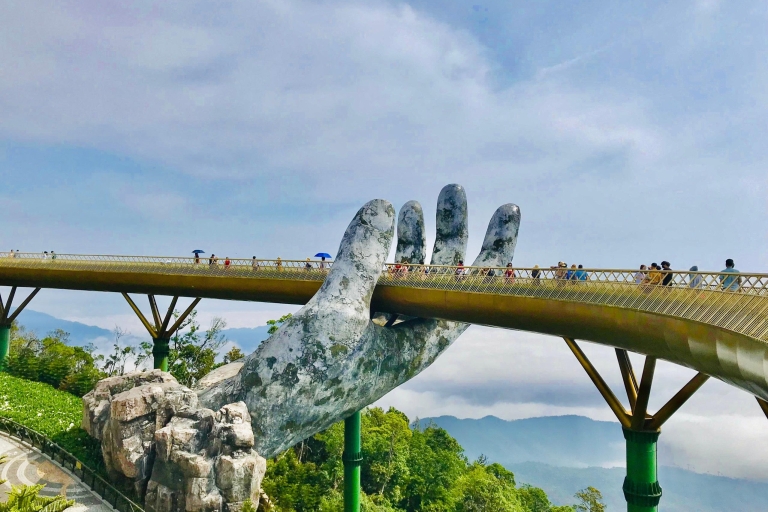 Hoi An:Marble Mountain,Golden Bridge BaNaHills Full-Day Tour Private Tour : pick up & drop off Hoi An or Da nang Center