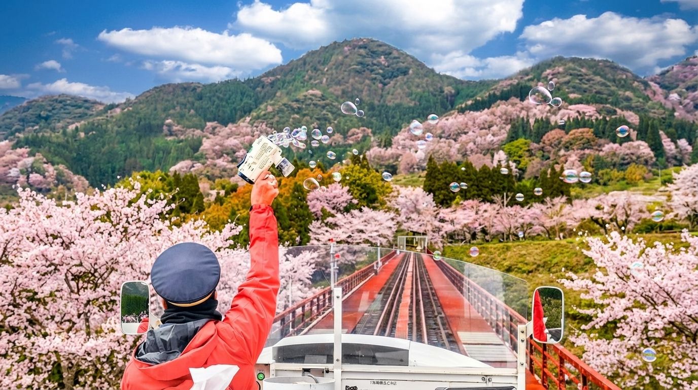 Fukuoka: Takachiho-Schlucht, optionale Bootsfahrt & Vintage-Zug