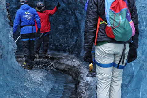From Jökulsárlón: Ice Cave and Glacier Exploration Tour