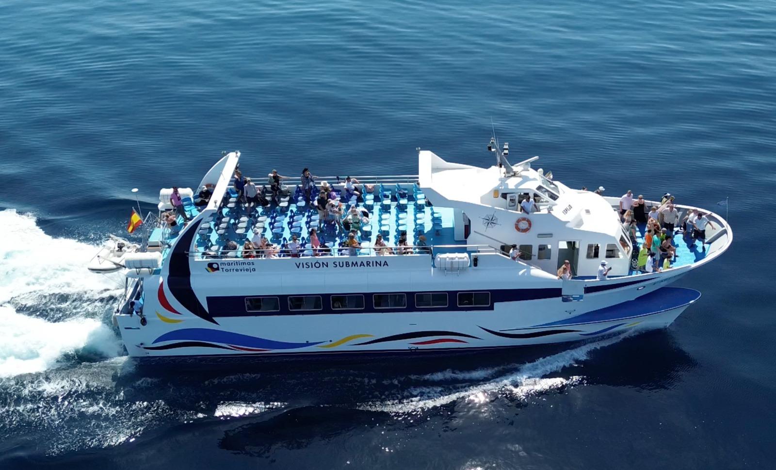 Torrevieja: Bootsausflug nach Tabarca mit Unterwasserblick