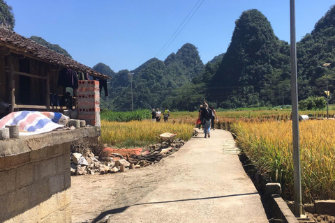 Von Ha Noi aus: 3-tägige Cao Bang Loop Tour Besuch eines lokalen Dorfes