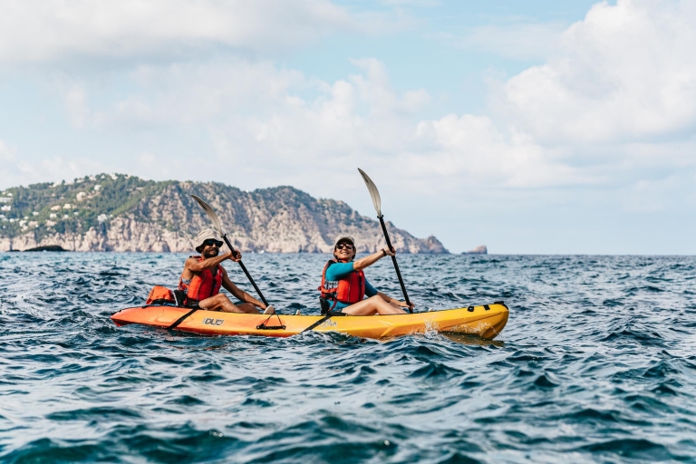 Es Figueral: begeleide kajak- en snorkeltocht