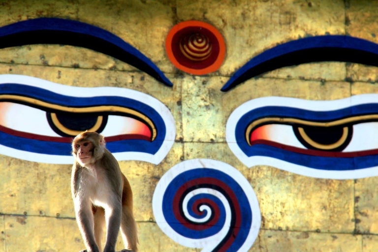 Katmandu: Świątynia Małp i przejażdżka kolejką linową Chandragiri