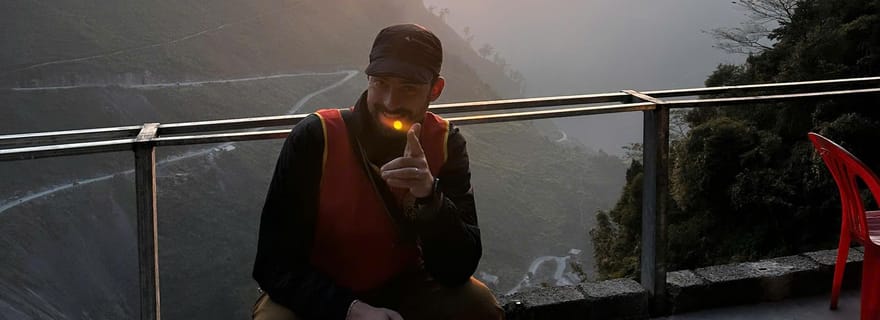 Ha Giang : boucle à moto d'une journée avec coucher de soleil au col de Bap Sum