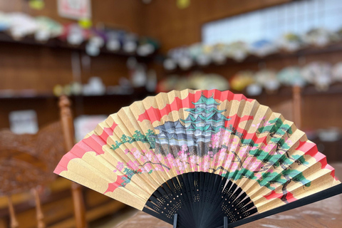 Nagoya: Castle Visit and a Hands-On Folding Fan Experience