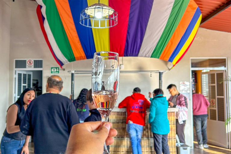 Teotihuacan : Vol en montgolfière avec petit-déjeuner et transport