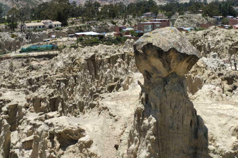 Tour maanvallei en rijke gebieden La Paz stad