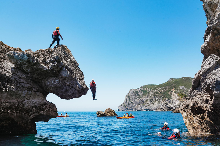 Lisbon: Sesimbra/Arrábida Natural Park Coasteering Adventure Meeting Point in Sesimbra