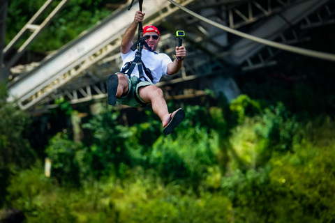 Erlebe Bungee, Swing &amp; Slide von der Victoria Falls Bridge