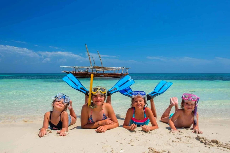 Zanzibar: Prison Island & Nakupenda Sandbank Tour Experience Private Tour for Stone Town Area Guests Only
