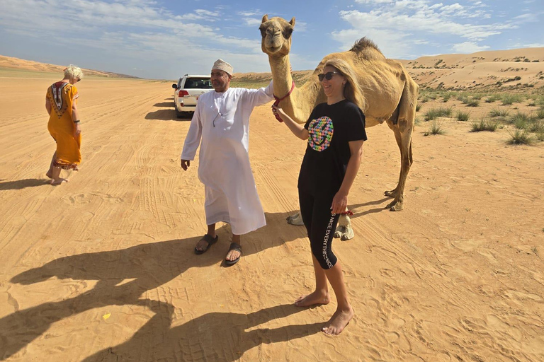Group Tour: Wadi Bani Khalid & Wahiba Desert with Sunset