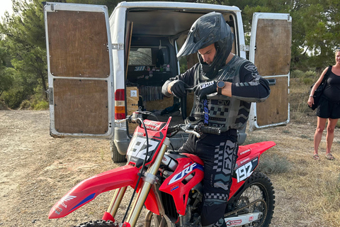 Rodos: Rent a Motocross bikeyou can have motocross lessons as well