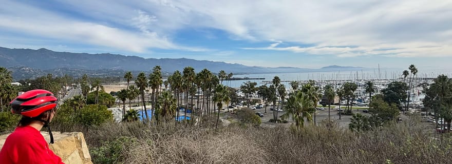 Santa Barbara : journée de location de vélos électriques