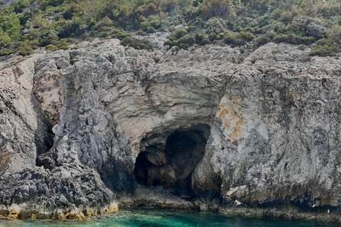 Zakynthos : Visite semi-privée de la plage des naufrages et des grottes bleues