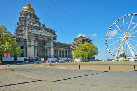 Brussels From Above and Waffle Tasting at Place Louise