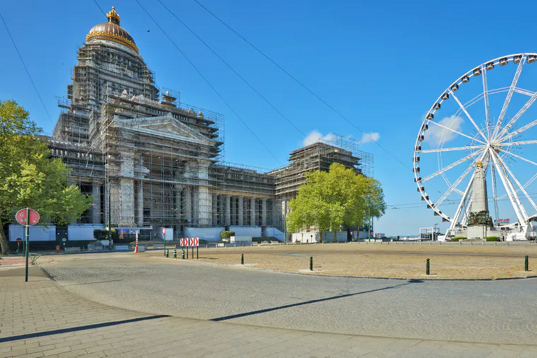 Brussels From Above and Waffle Tasting at Place Louise