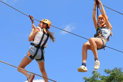 Marrakesz: Zip Line i przygody na mostach w górach Atlas