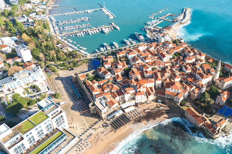 From Bar: Budva Old Town and Sveti Stefan Shore Excursion