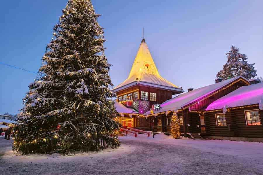 Rovaniemi: Weihnachtsmanndorf, 2 km Husky-Schlittenfahrt & Snowman World. Foto: GetYourGuide Rovaniemi: Weihnachtsmanndorf, 2 km Husky-Schlittenfahrt & Snowman World. Foto: GetYourGuide