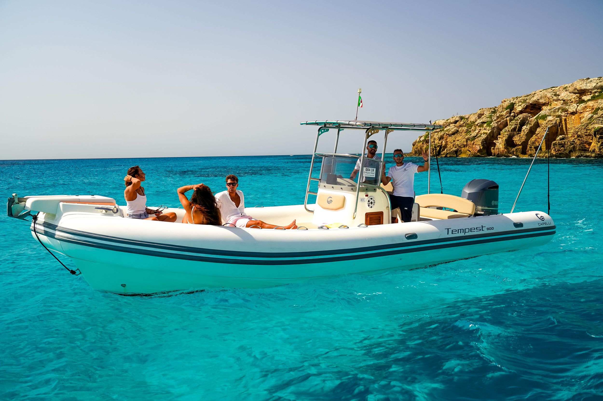 Favignana und die Insel Levanzo: Schwimmen, Schnorcheln und Mittagessen