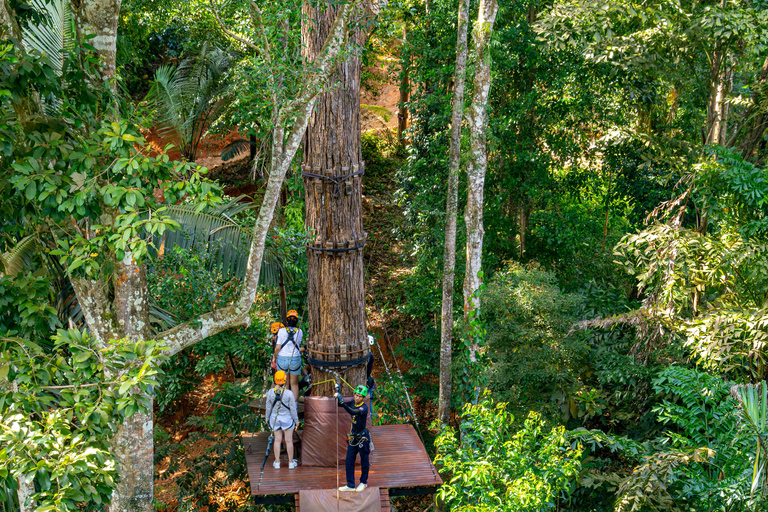 Phuket: Flying Hanuman Zipline Adventure SD4: Epic Adventure with Elephant Jungle