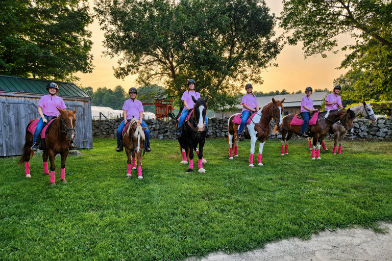 Starks: Guided Horseback Ride Through the Maine Countryside