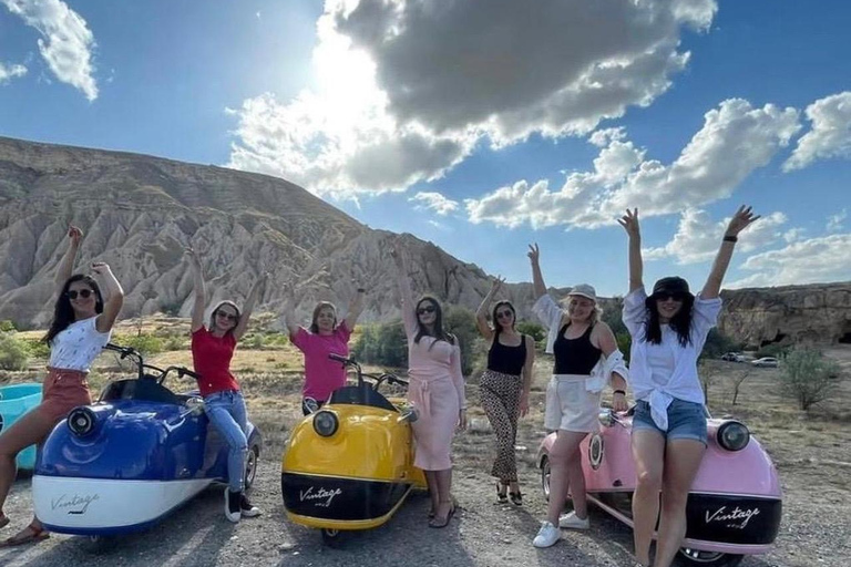 Cappadocia: Vintage Trike Bike Sunset Tour Experience One Hour Vintage Trike Bike Tour Experience