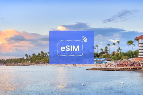 Punta Cana: Dominikanische Republik eSIM Roaming Mobile Datenplan1 GB/ 7 Tage: nur Dominikanische Republik