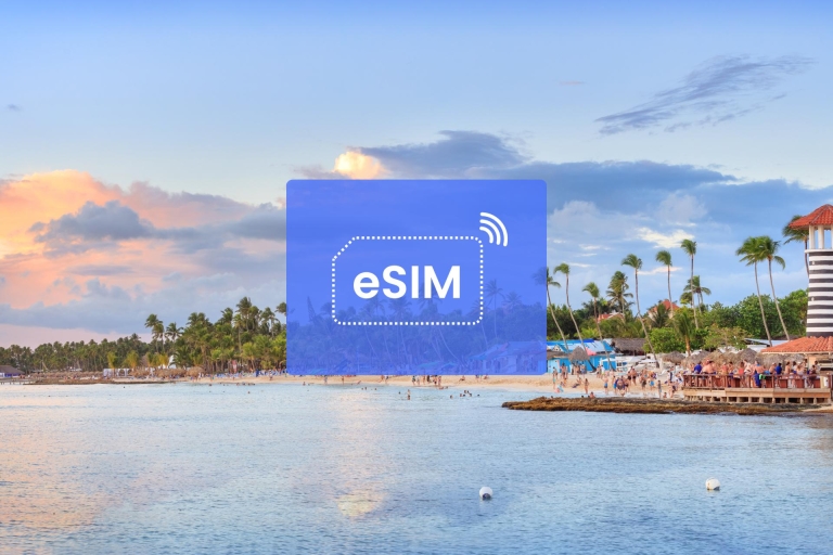 Punta Cana: Dominikana – plan mobilnej transmisji danych eSIM w roamingu6 GB/ 15 dni: 144 kraje na całym świecie