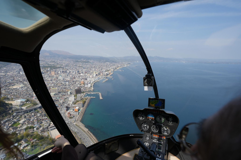 Passeio de helicóptero pelo Monte Fuji