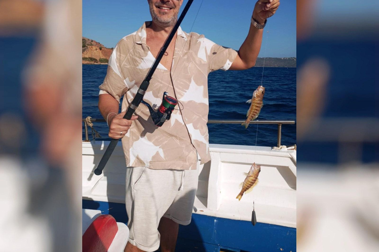 Chania: Angelausflug mit Frühstück und SchwimmenChania: Fischerbootfahrt mit Frühstück und Bademöglichkeit