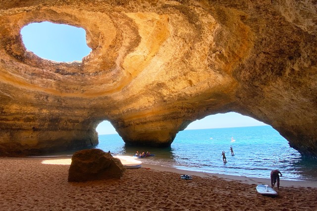 Albufeira Benagil Caves & Dolphin Watching Speed Boat Tour
