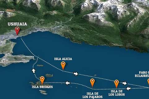 Beagle Channel on yacht with minitrekking