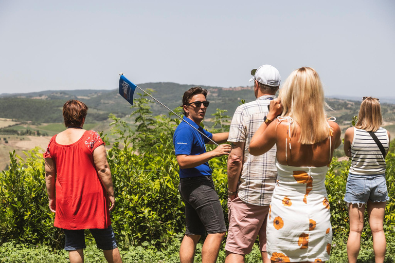 Depuis Rome : Excursion d&#039;une journée en Toscane avec déjeuner et vins