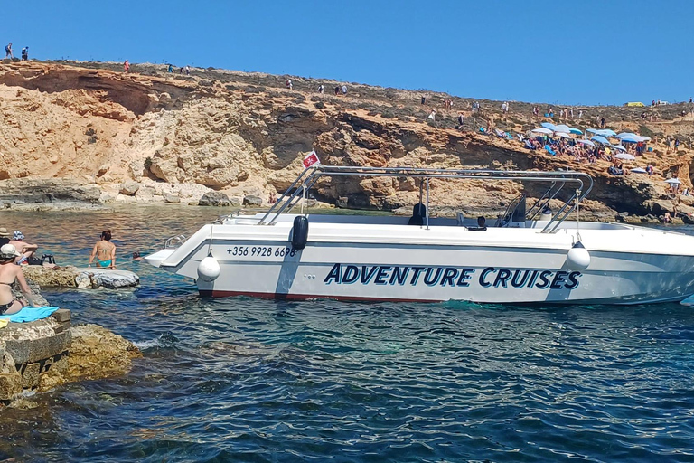 Sliema half day boat trip to comino and gozo