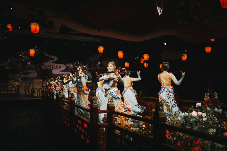 Chuzhou Langya Leyan Banquet | Immersive Dance Dinner Ancient-Style Hairstyle&Makeup Experience (No Meal Included)