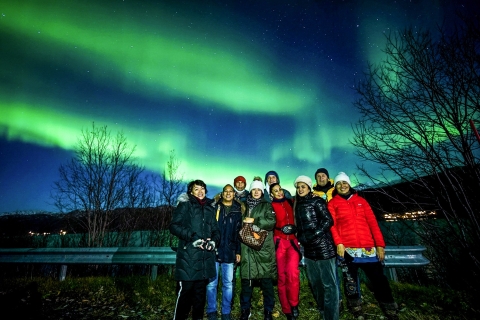 Tromsø: all-inclusive minibustour naar het Noorderlicht