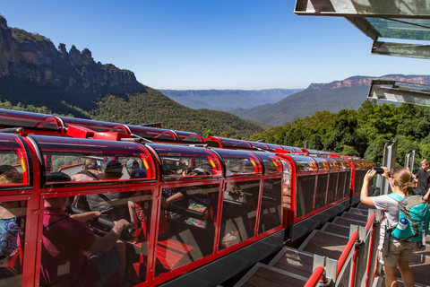 Sydney: Blue Mountains In-depth Tour with Scenic World Ride Meeting Point Pickup and Ferry Return