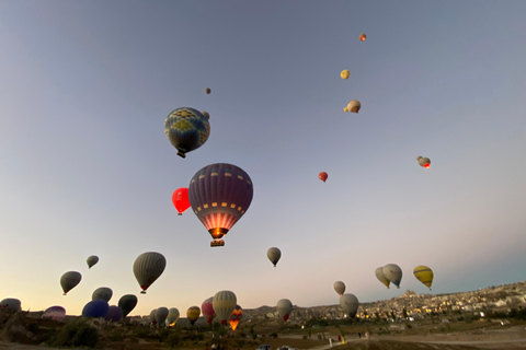 Observação de balões na Capadócia e caminhada ao nascer do sol - Transfer do hotel!